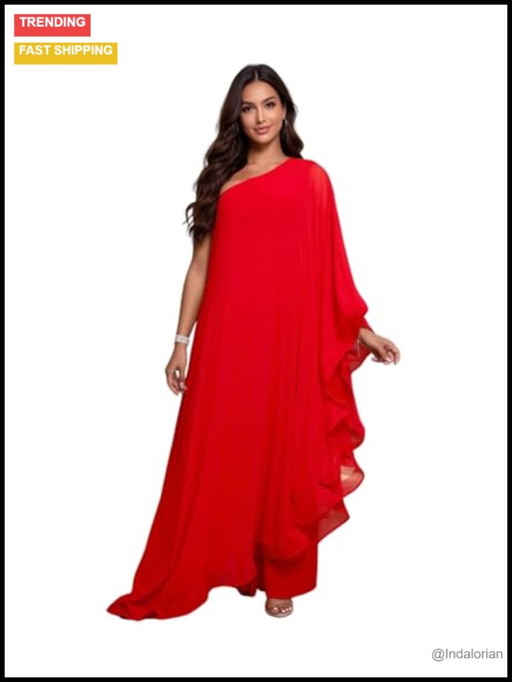 Women's One Shoulder Bodycon Jumpsuit Stretchy Knit Clubwear
